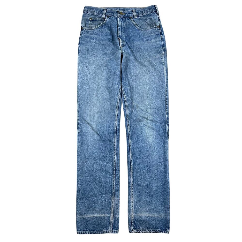 Vintage 90s Oshkosh B’Gosh Blue Jeans 32x36 Denim Workwear Faded USA Made